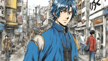 Blue lock manga colored